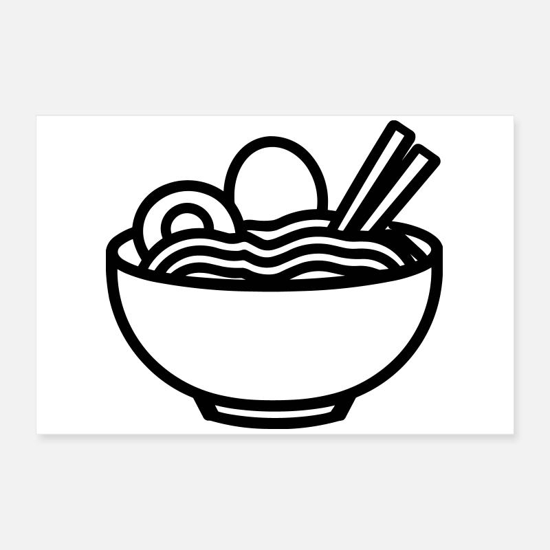 Ramen Poster 24" x 16" (60x40 cm)