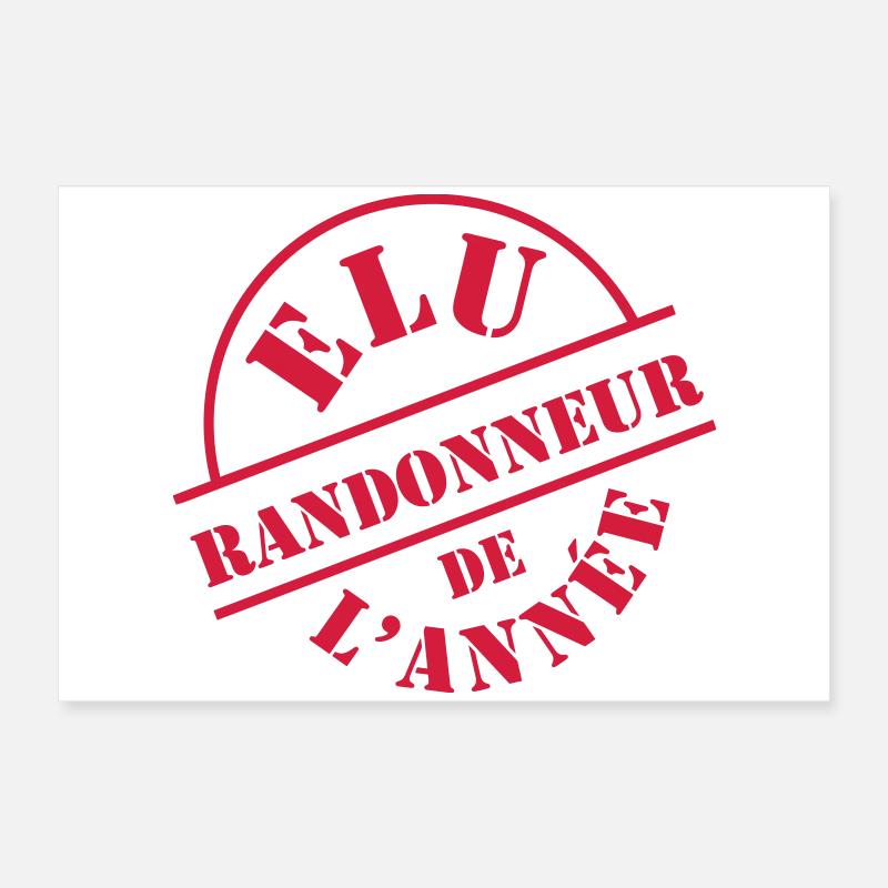Randonnée Poster 60 x 40 cm