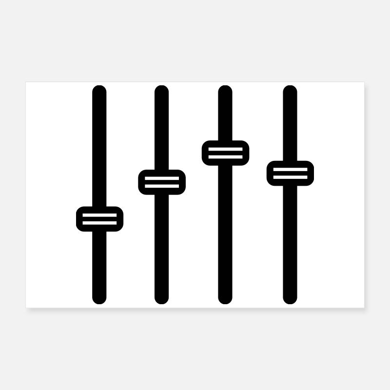 audio Poster 60x40 cm