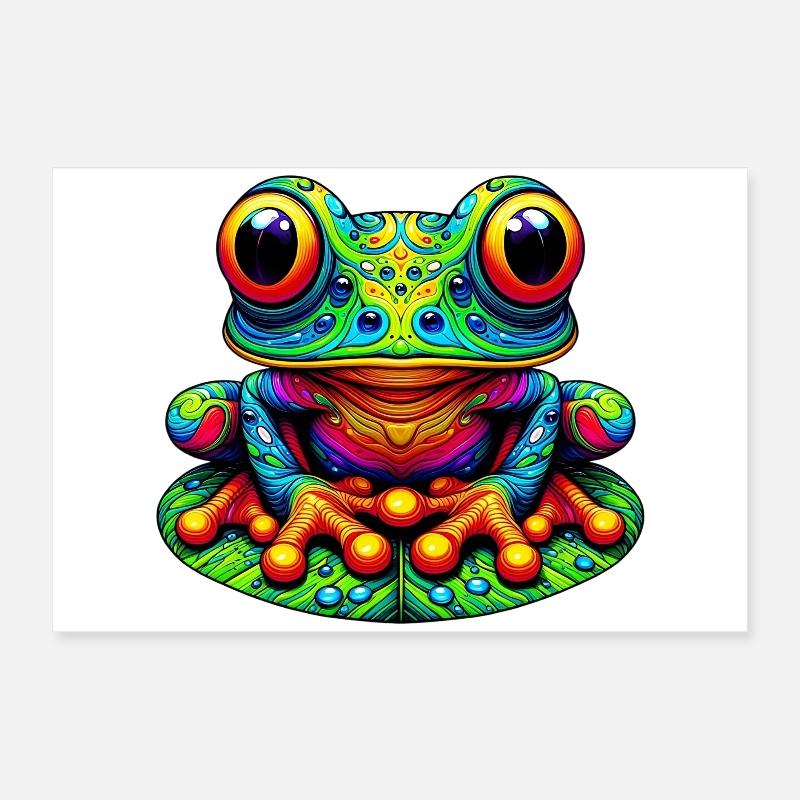 Frosch Poster 60x40 cm