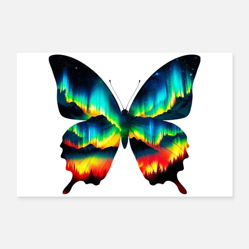 Papillon Poster 60 x 40 cm