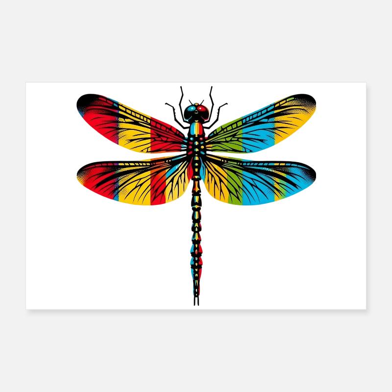 Dragonfly Poster 24" x 16" (60x40 cm)