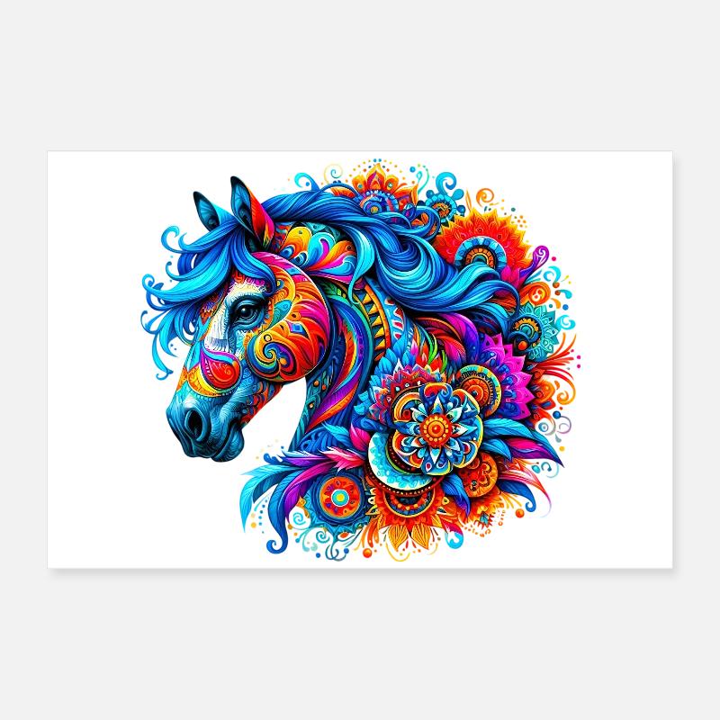 Cheval Poster 60 x 40 cm