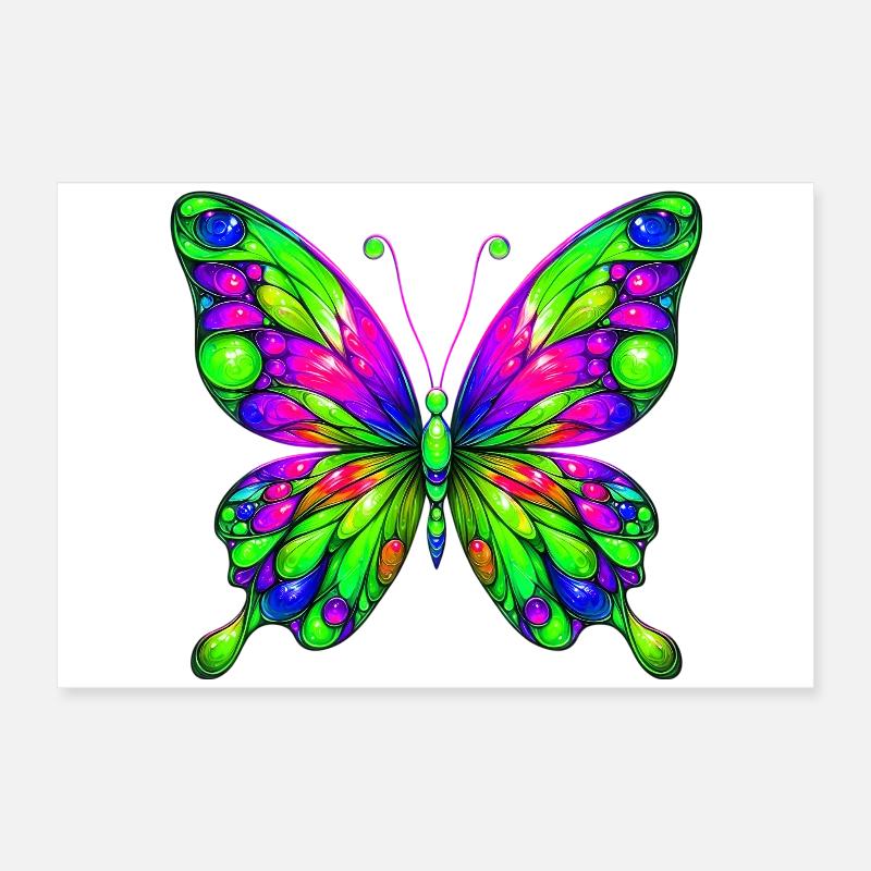 Schmetterling Poster 60x40 cm