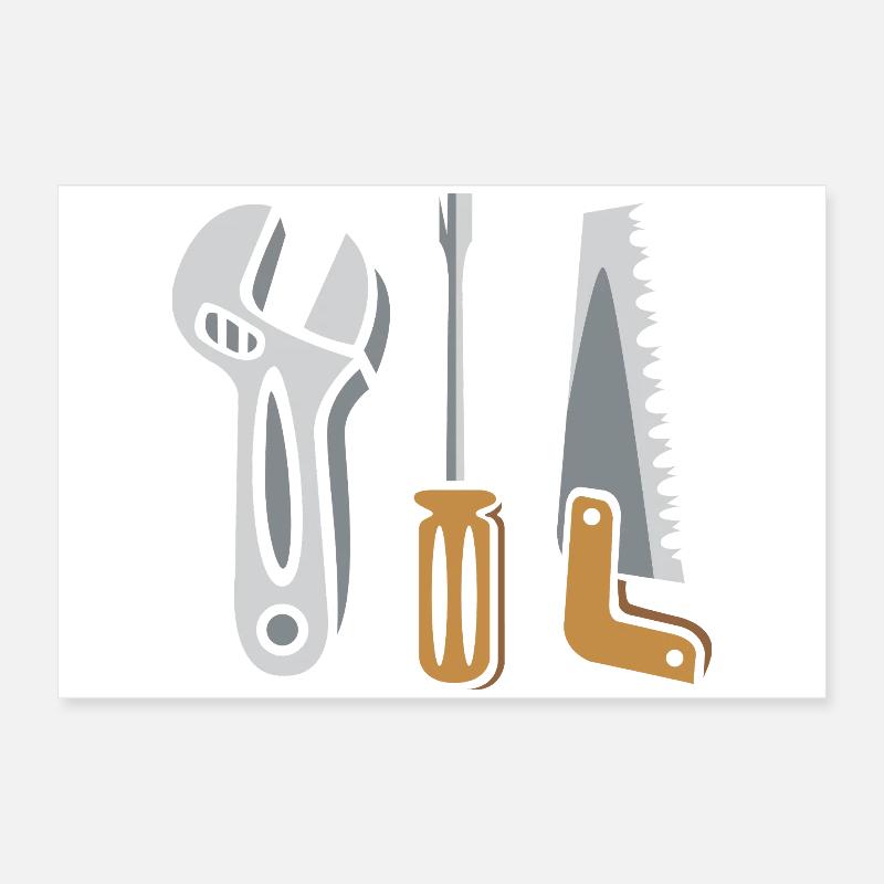 Ensemble d’outils – Conception DIY Poster 60 x 40 cm
