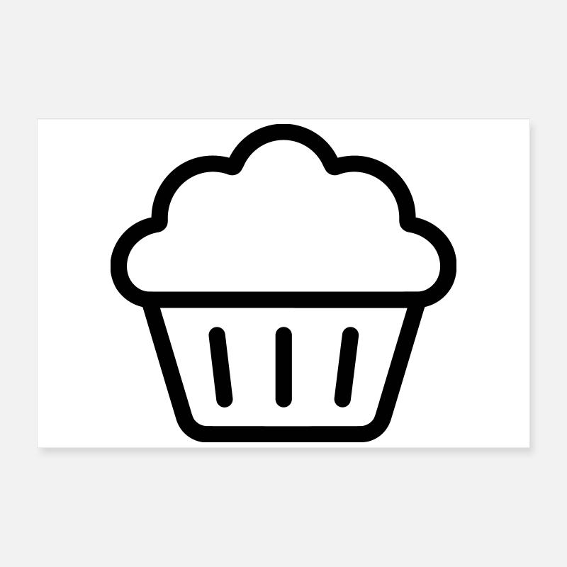 Muffin Poster 60x40 cm