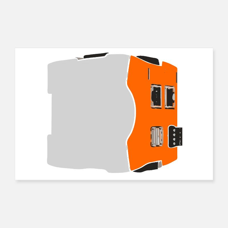 RevPi Stickers Poster 24" x 16" (60x40 cm)