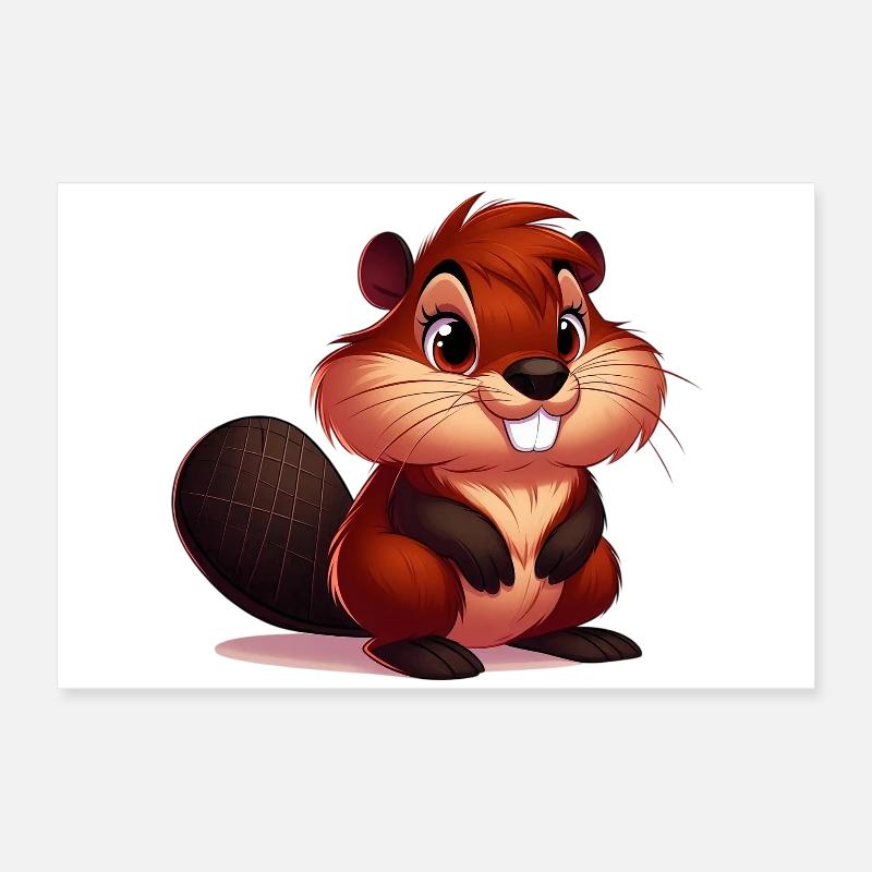 Castor Poster 60 x 40 cm