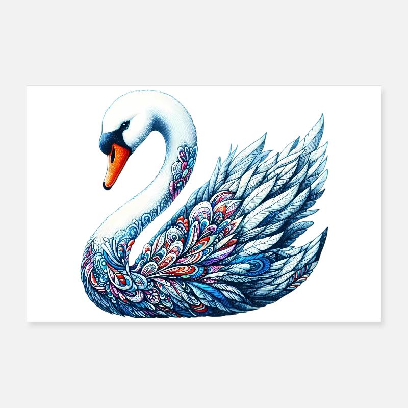 Cygne Poster 60 x 40 cm