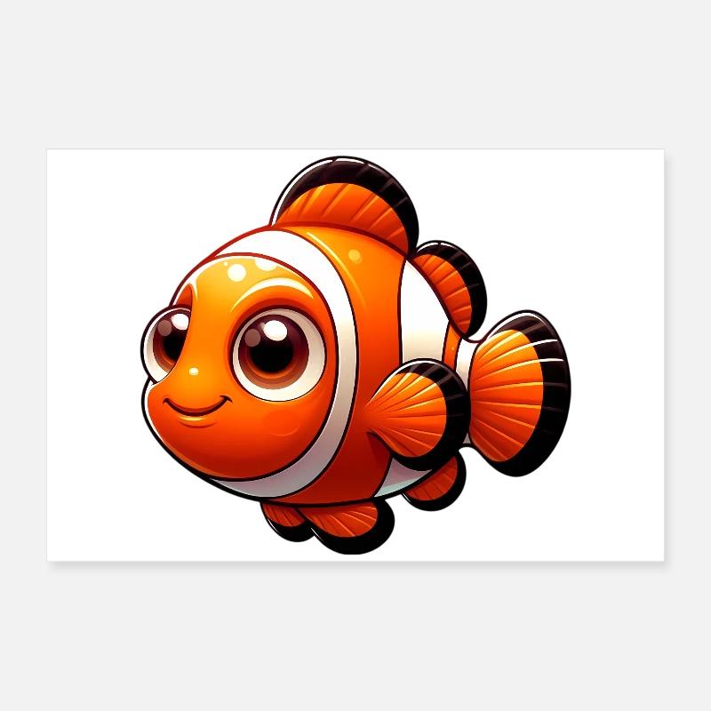 Clownfisch Poster 60x40 cm