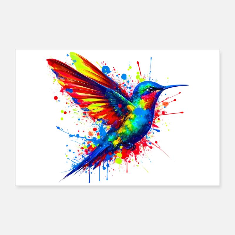Colibri Poster 60 x 40 cm