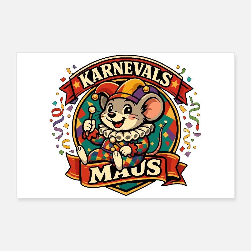 Carnival Mouse Last Minute Costume Poster 24" x 16" (60x40 cm)
