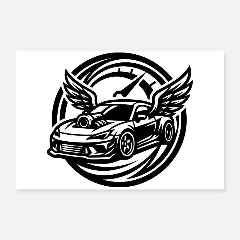 Auto Tuning Tacho Poster 60x40 cm