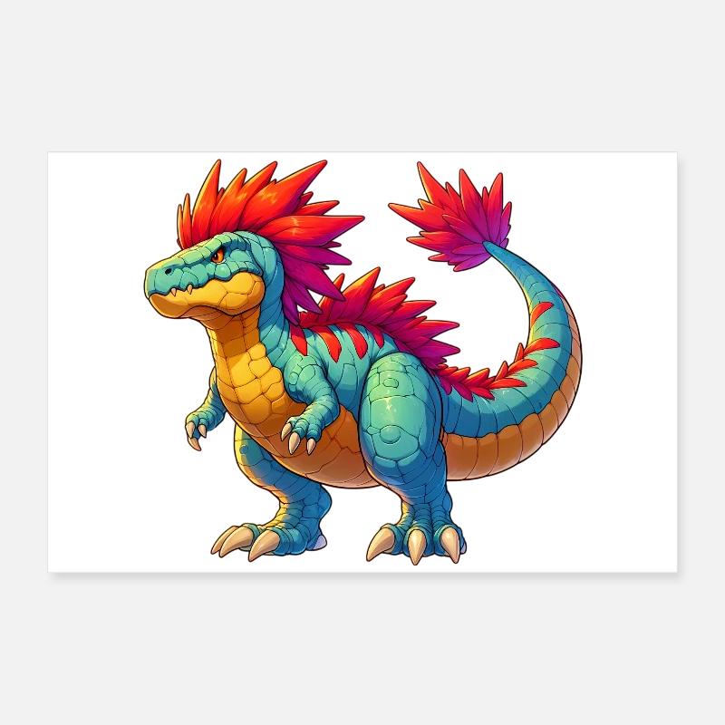 Dinosaure Poster 60 x 40 cm
