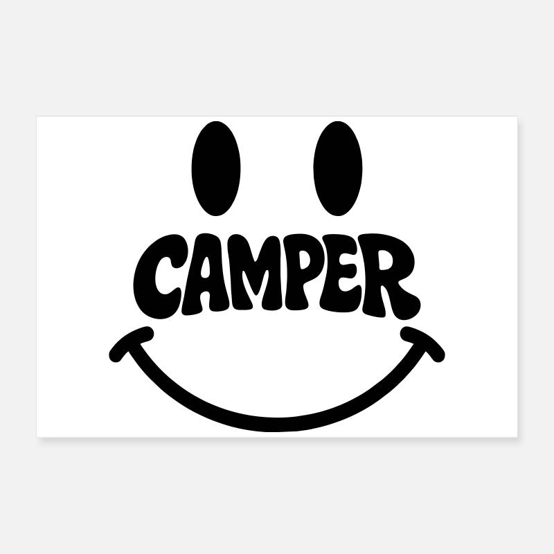 Camper Poster 24" x 16" (60x40 cm)