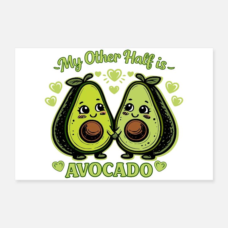 Mon autre moitié, c’est l’avocat Poster 60 x 40 cm