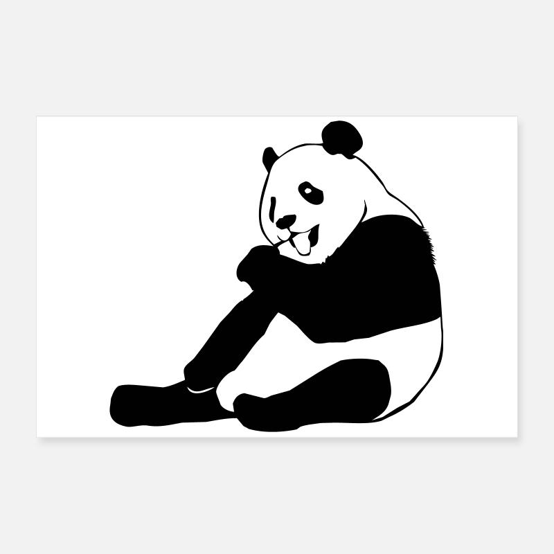 ours panda, ours, image ours Poster 60 x 40 cm