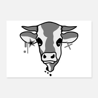 Mucca Poster 60x40 cm