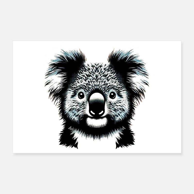 Koala Poster 24" x 16" (60x40 cm)