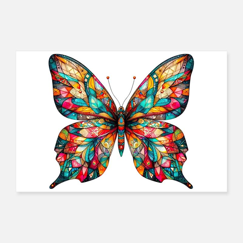 Papillon Poster 60 x 40 cm