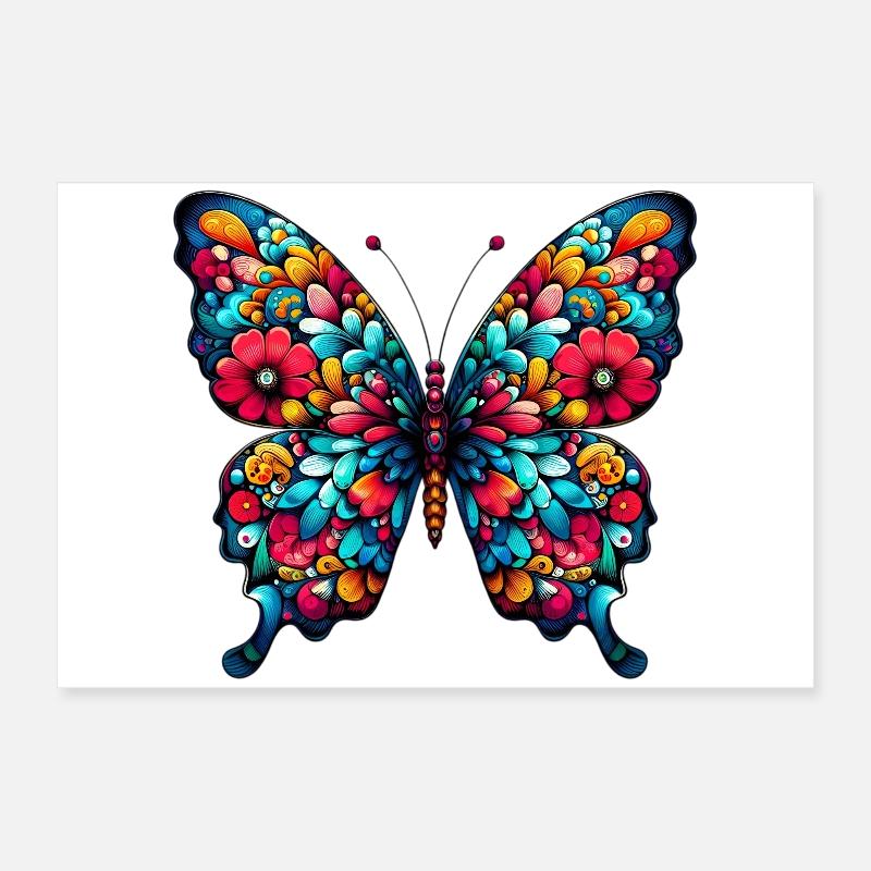 Butterfly Poster 24" x 16" (60x40 cm)