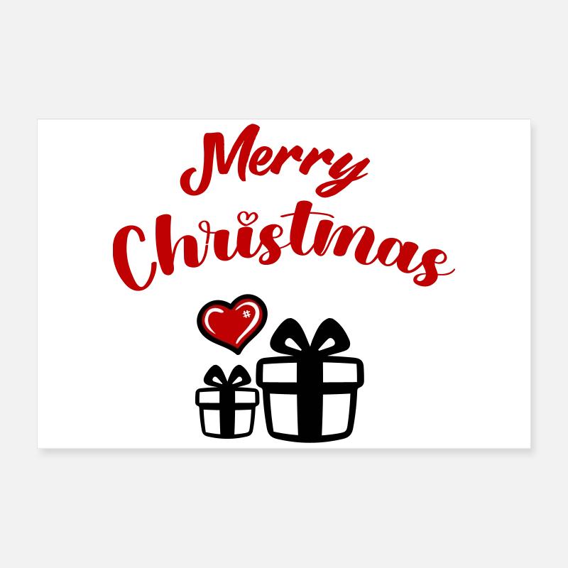 Joyeux Noël Poster 60 x 40 cm