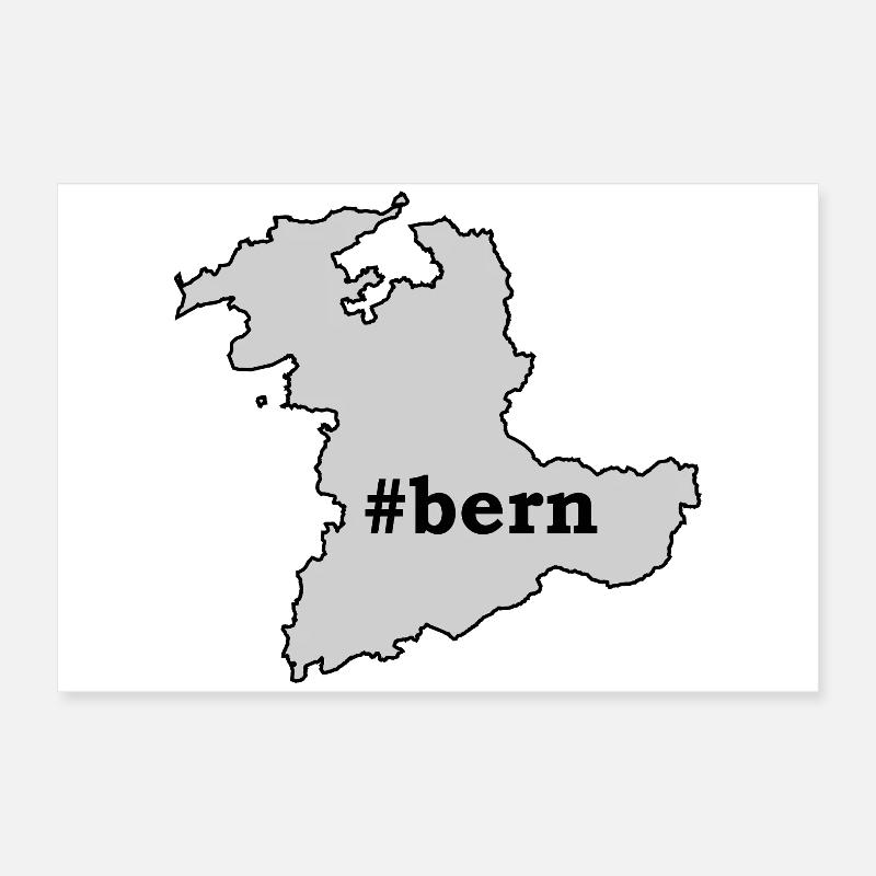 BE Bern Poster 60 x 40 cm