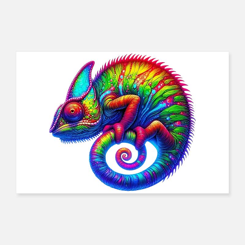 Chameleon Poster 24" x 16" (60x40 cm)