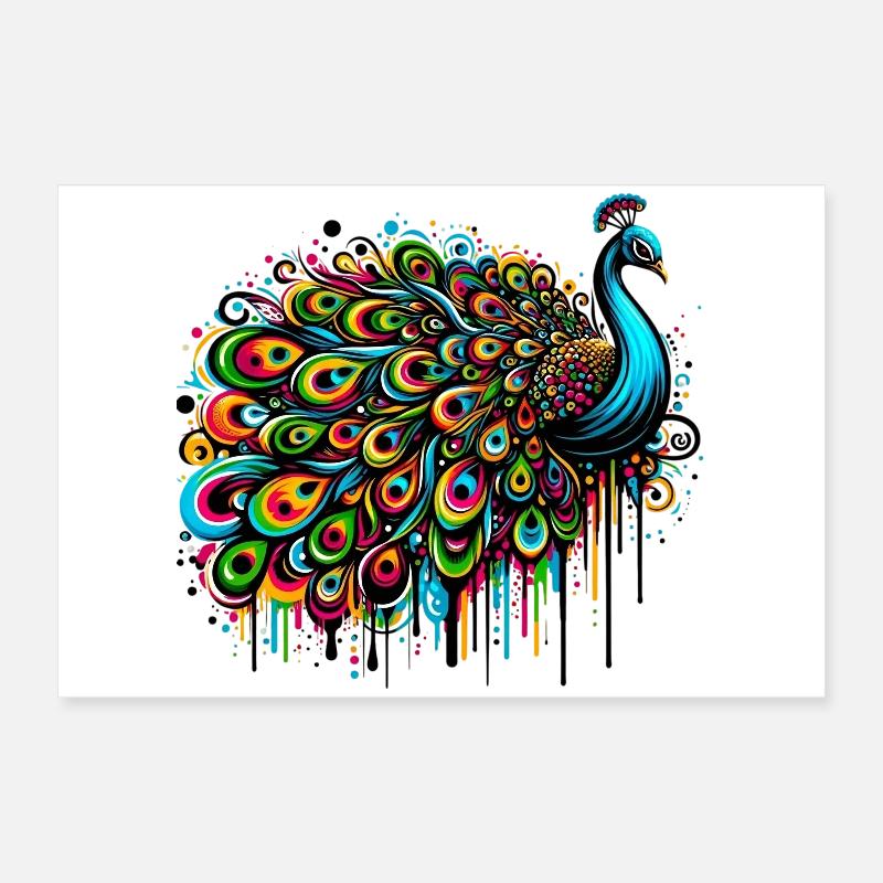 Paon Poster 60 x 40 cm