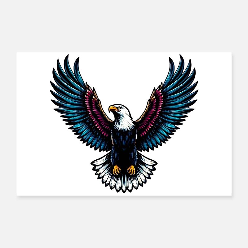 Eagle Poster 24" x 16" (60x40 cm)
