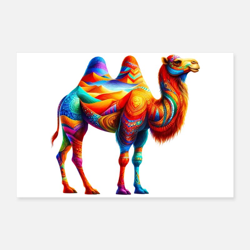 Kamel Poster 60x40 cm