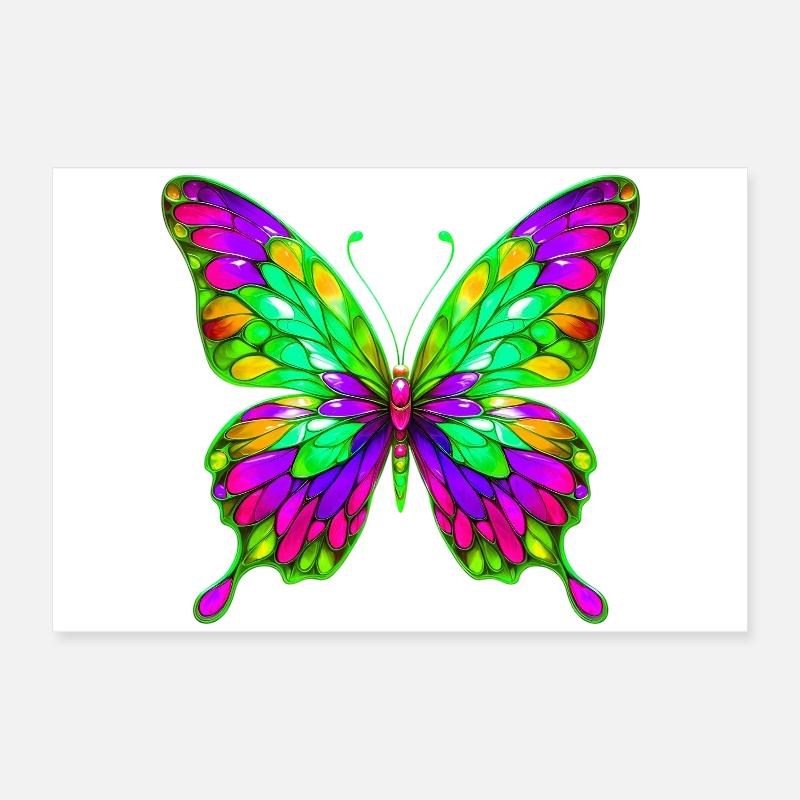 Papillon Poster 60 x 40 cm