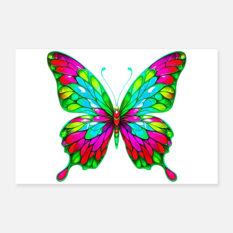 Schmetterling Poster 60x40 cm