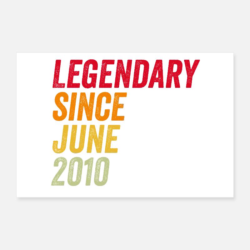 16. Geburtstag 16 Jahre Juni 2010 Poster 60x40 cm
