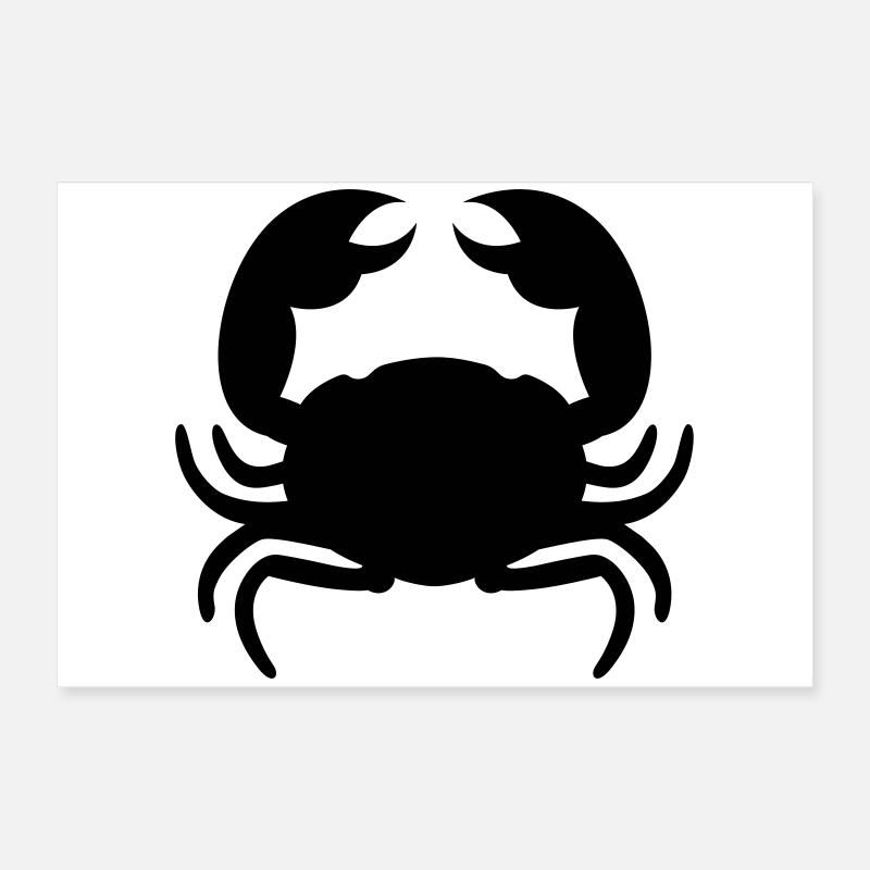 crabe Poster 60 x 40 cm
