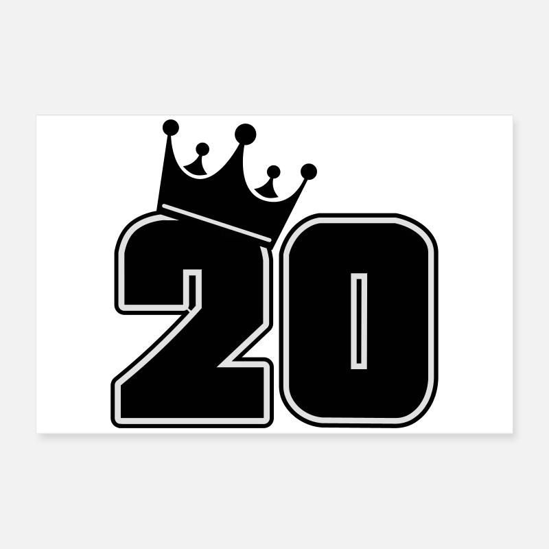 20 Poster 60 x 40 cm
