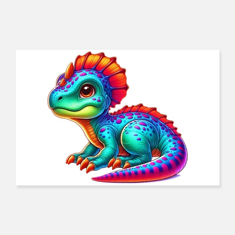 Dinosaur Poster 24" x 16" (60x40 cm)