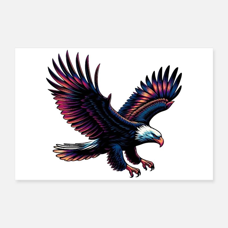 Eagle Poster 24" x 16" (60x40 cm)