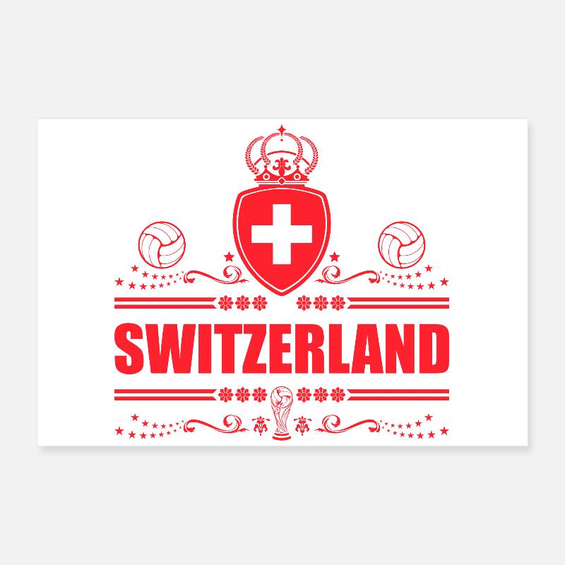 Suisse Poster 60 x 40 cm