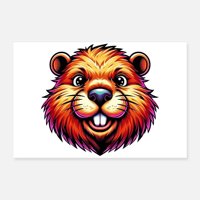 Castor Poster 60 x 40 cm