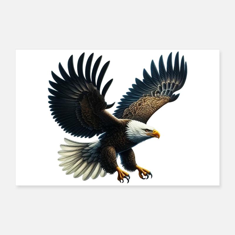 Eagle Poster 24" x 16" (60x40 cm)