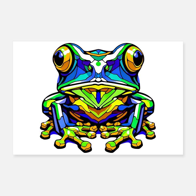 Grenouille Poster 60 x 40 cm