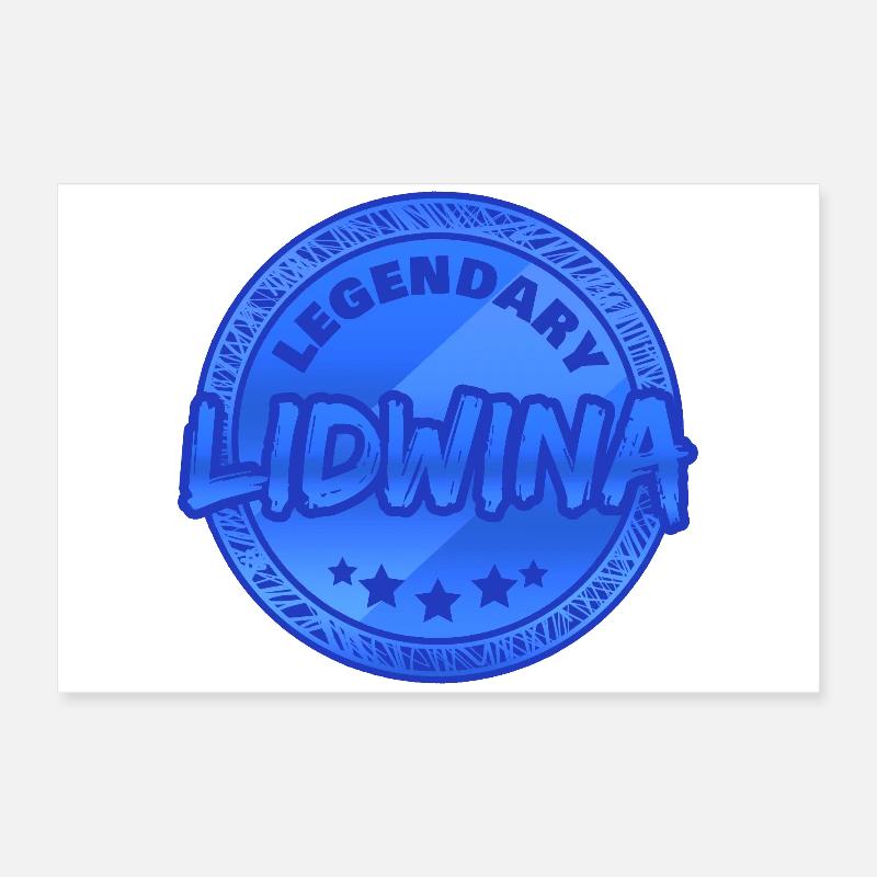 Lidwina als Geschenkidee Poster 60x40 cm