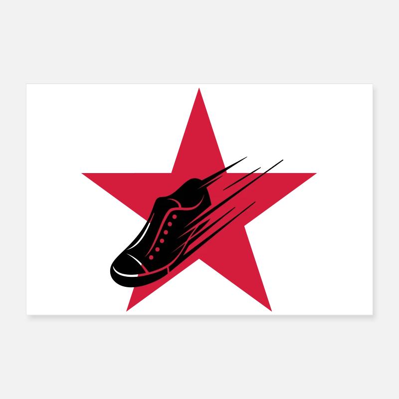 Course à Pied / Running / Jogging / Coureur Poster 60 x 40 cm