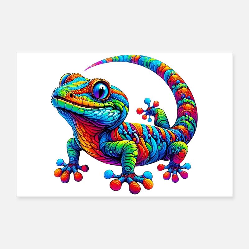 Gekko Juliste 60x40 cm