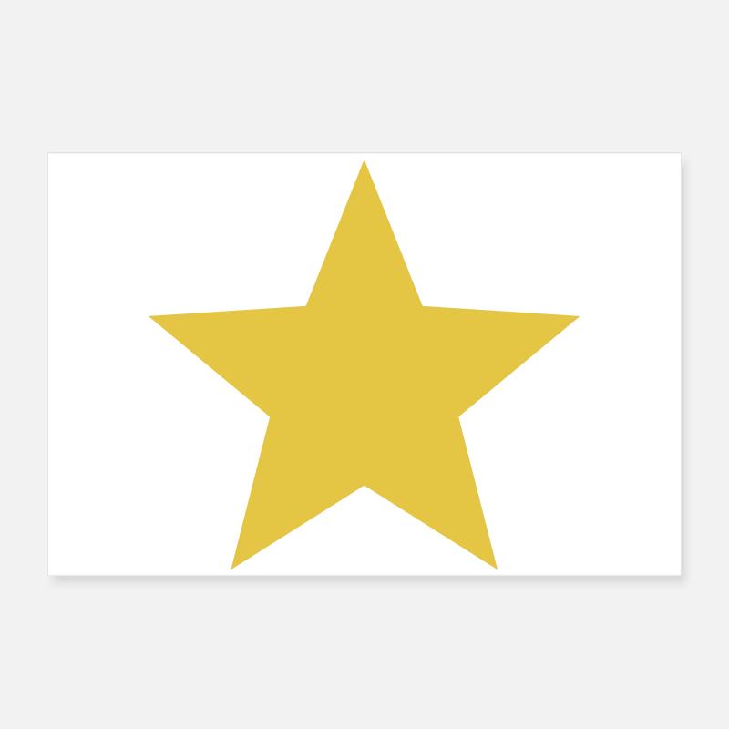 Star Poster 24" x 16" (60x40 cm)