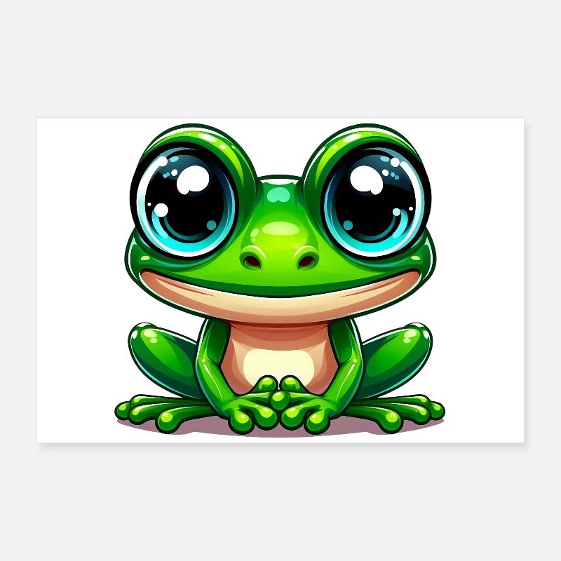 Grenouille Poster 60 x 40 cm