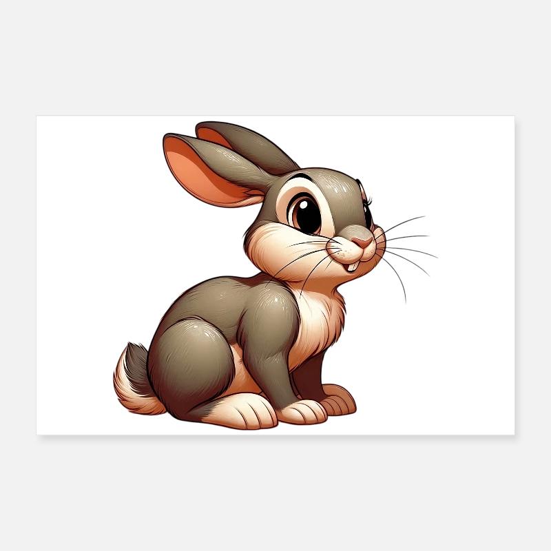 Lapin Poster 60 x 40 cm