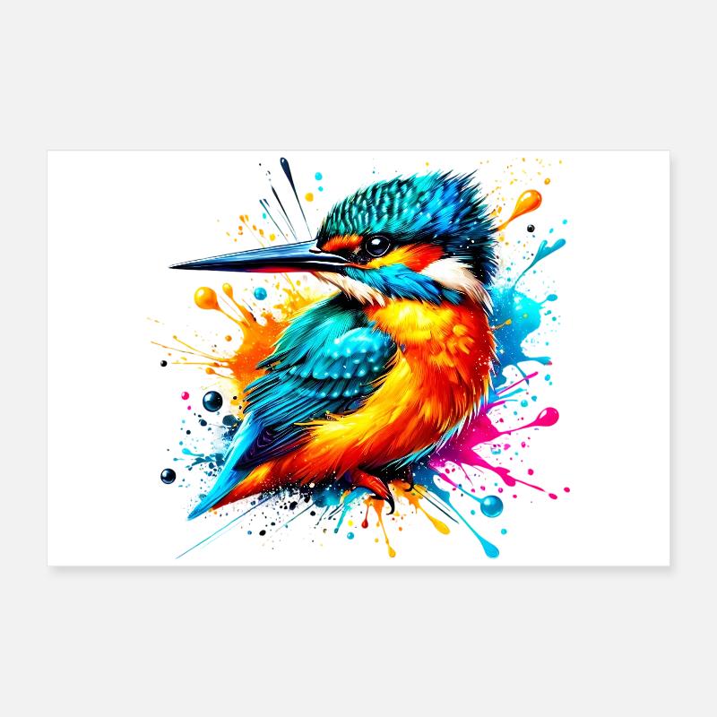 Martin-pêcheur Poster 60 x 40 cm