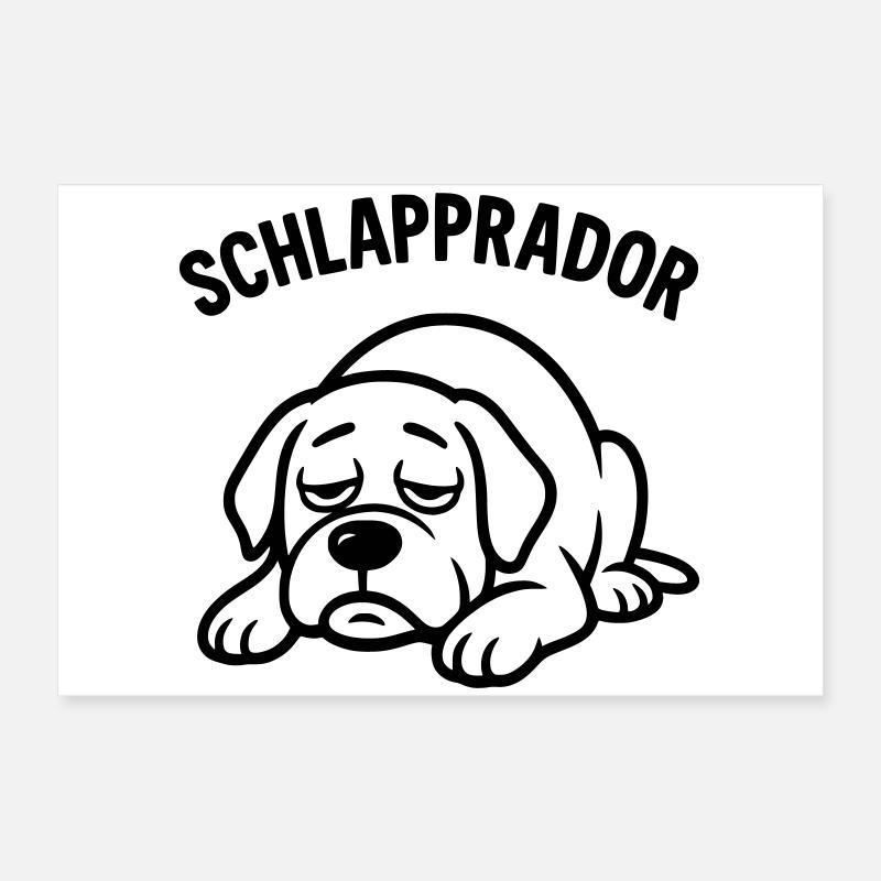Schlapprador Labrador Poster 60 x 40 cm